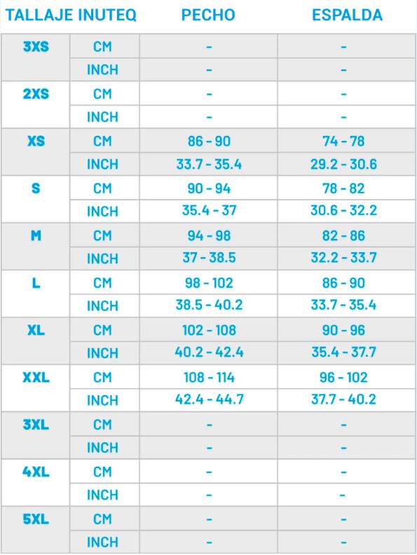 Chaleco refrigerante Inuteq BodyCool Hybrid (sólo chaleco), doble tecnología uso sólo chaleco o con PAC de cambio de fase