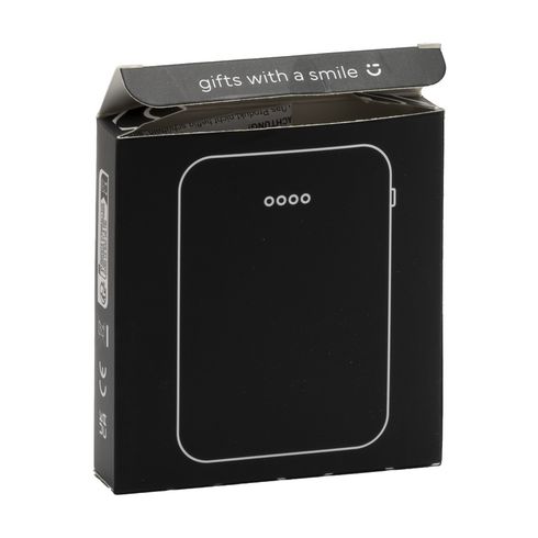 Batería externa Powerbank 5000 mAh de capacidad, salida 5V, permite recargar una vez el chaleco calefactado  Surflex.