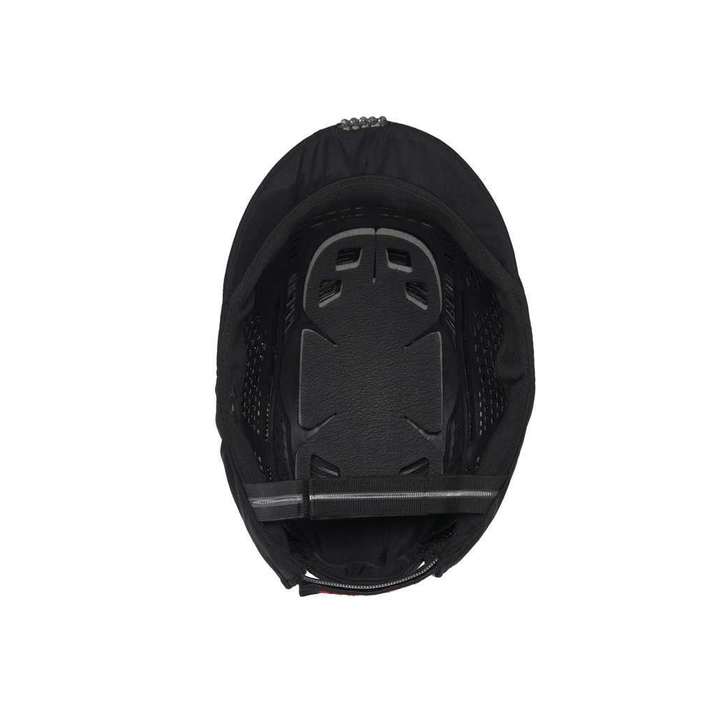 Gorra de seguridad Surflex Air+ Led, ventilada, con casquete interior ligero y ventilado Scarap 5, visera de 3 cm con leds integrados, forma ergonómica para mejor compatibilidad con protección auditiva