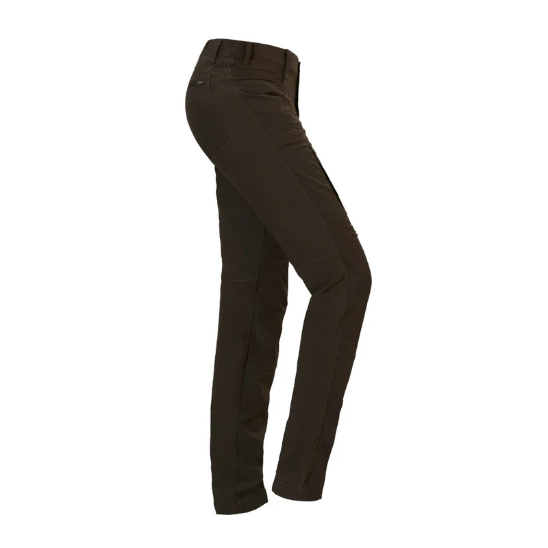 Pantalones repelentes de insectos ligeros y elásticos Rovince Savanna stretch Women, 93% poliéster, 7% elastano, 140 gr/m2, cremalleras YKK