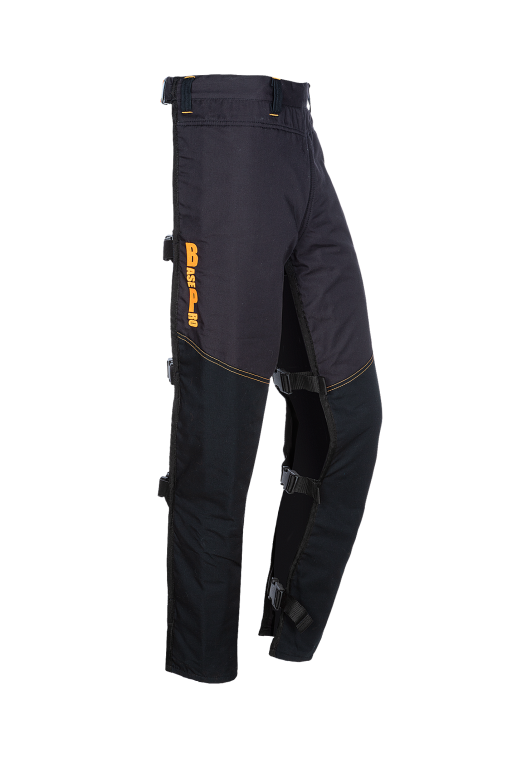 Cubrepantalón para motosierra clase 1 tipo B, SIP 1RC1 con correas ajustables en la parte posterior