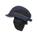 Gorra de seguridad SurFlex Agro Meshcap con cubrenucas de rejilla apto para cabello largo