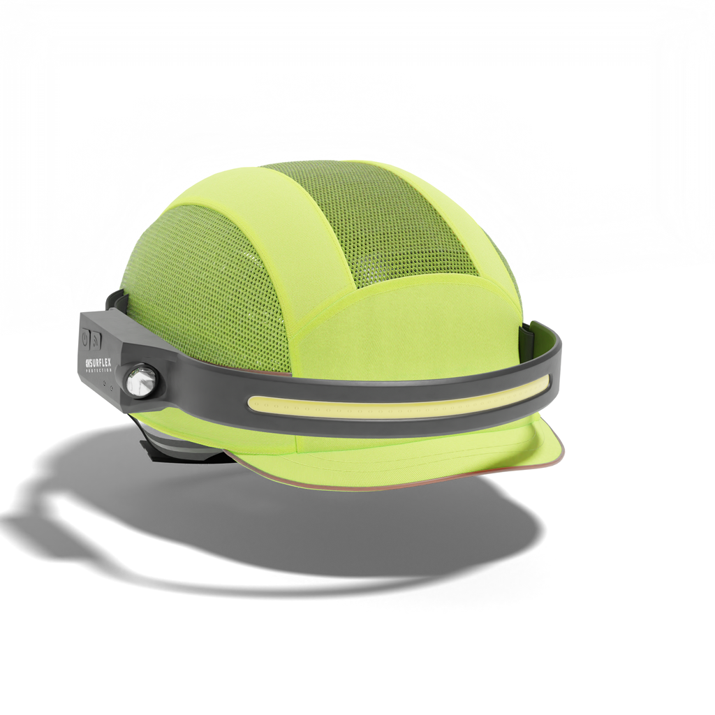 Linterna frontal Surflex POWER LED - cinta para la cabeza, gorra o casco, alta potencia - 350 lúmenes
