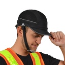 Gorra de seguridad DEFENDER con protección lateral gracias a su carcasa rígida de ABS y un diseño ventilado que mejora la comodidad. Incorpora bandas reflectantes para mayor visibilidad, es cómoda para uso prolongado.