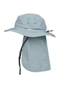 Sombrero Surflex BOB ECLIPSE de protección solar con cubrenucas sahariano - azul grisáceo (con carcasa EN812)