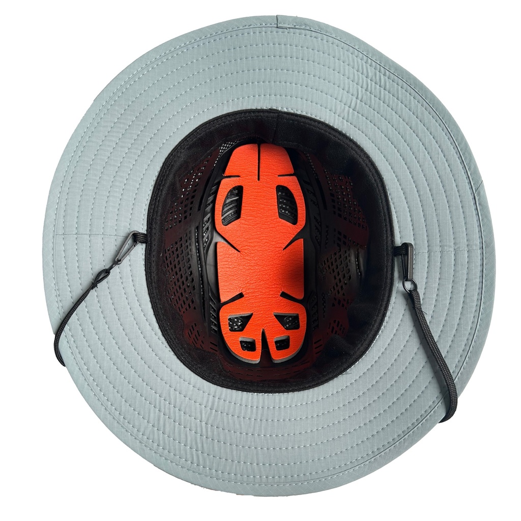 Sombrero Surflex BOB ECLIPSE de protección solar con cubrenucas sahariano - azul grisáceo (con carcasa EN812)