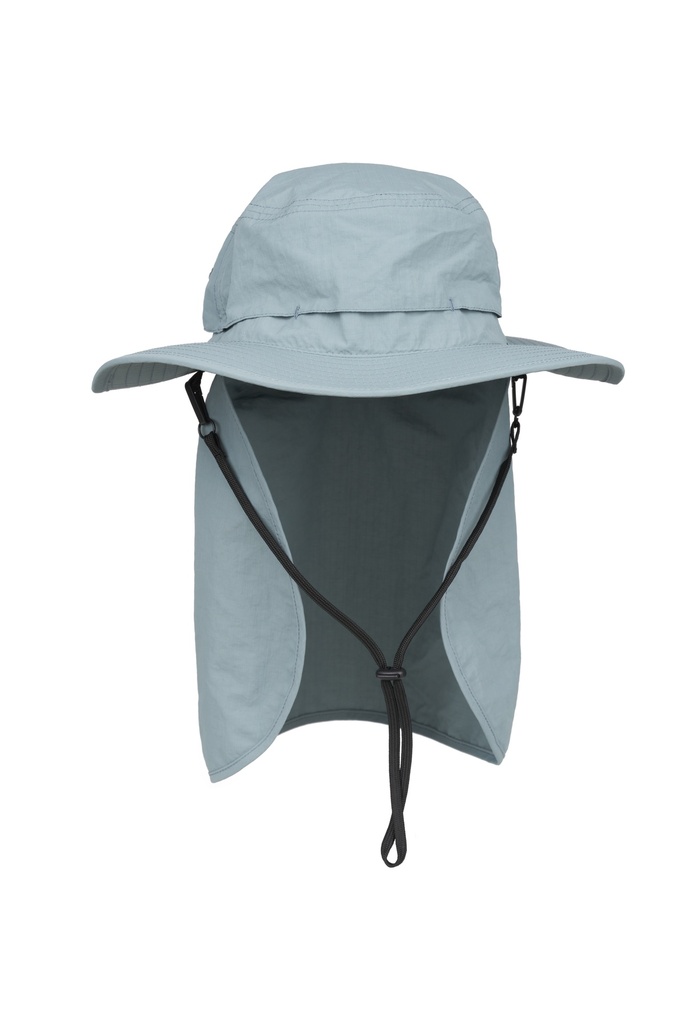 Sombrero Surflex BOB ECLIPSE de protección solar con cubrenucas sahariano - azul grisáceo (sin carcasa)