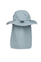 Sombrero Surflex BOB ECLIPSE de protección solar con cubrenucas sahariano - azul grisáceo (sin carcasa)