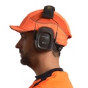 Gorra de seguridad Surflex AIRGOFLEX con diseño ergonómico, ventilaciones laterales y visera de 3 cm con bandas reflectantes