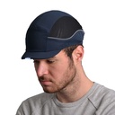 Gorra de seguridad Surflex AIRGOFLEX LED con diseño ergonómico, ventilaciones laterales y visera de 3 cm con bandas reflectantes