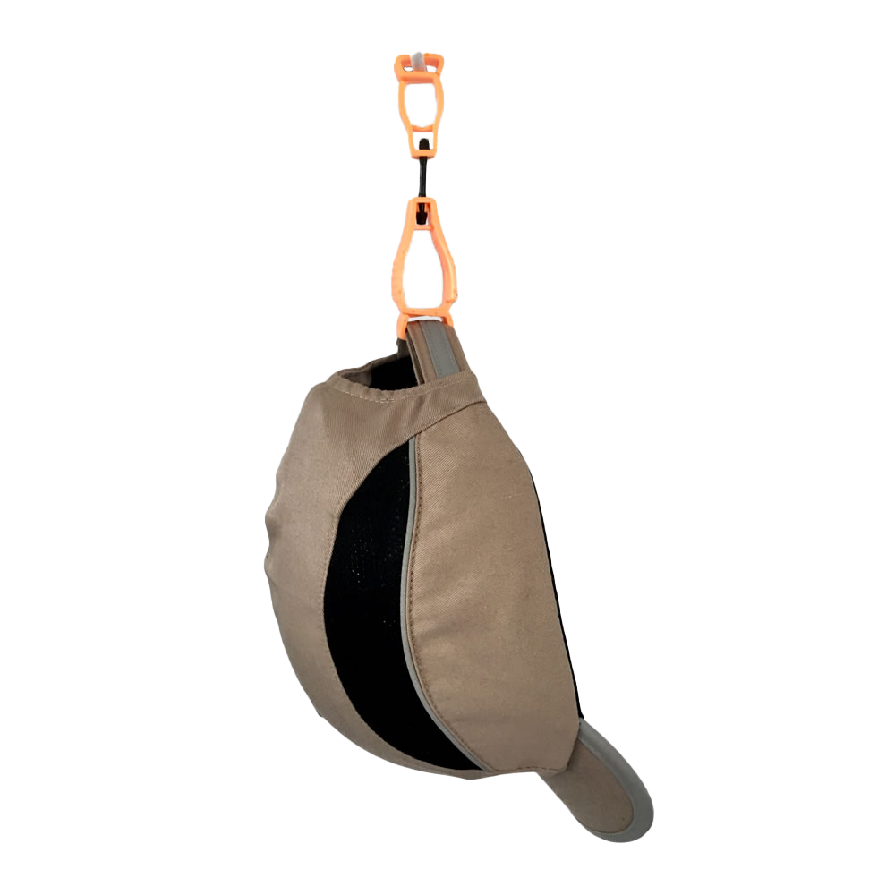 Pinza Surflex portaguantes / gorra, dieléctrico, no conductor, no corrosivo - resistencia máxima: 6 KG