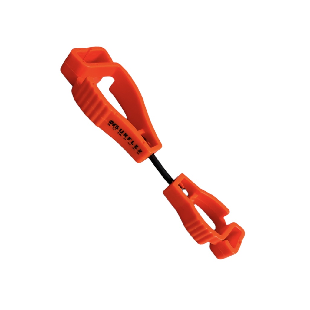 Pinza Surflex portaguantes / gorra, dieléctrico, no conductor, no corrosivo - resistencia máxima: 6 KG