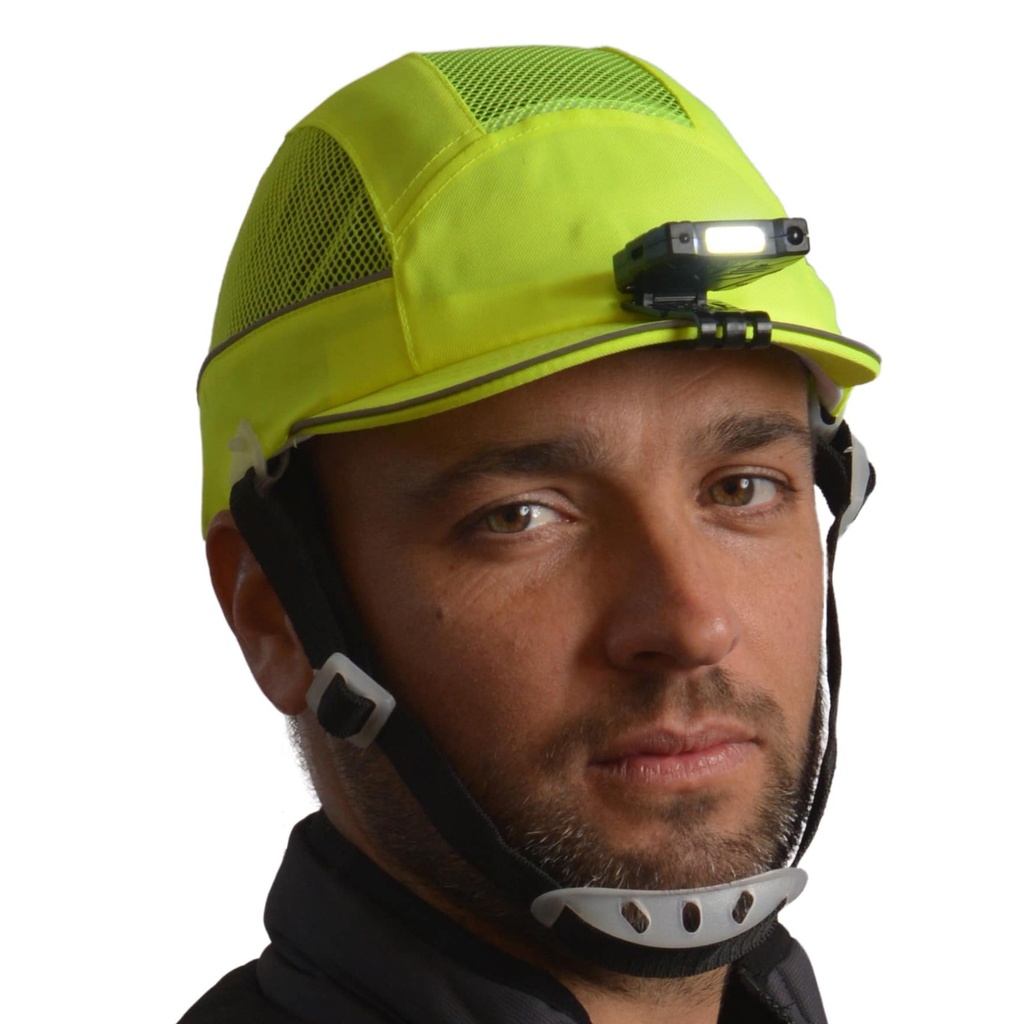 Lámpara frontal Surflex USBCLIPLED® para colgar en la visera de la gorra, 150 lúmenes, detector de movimiento