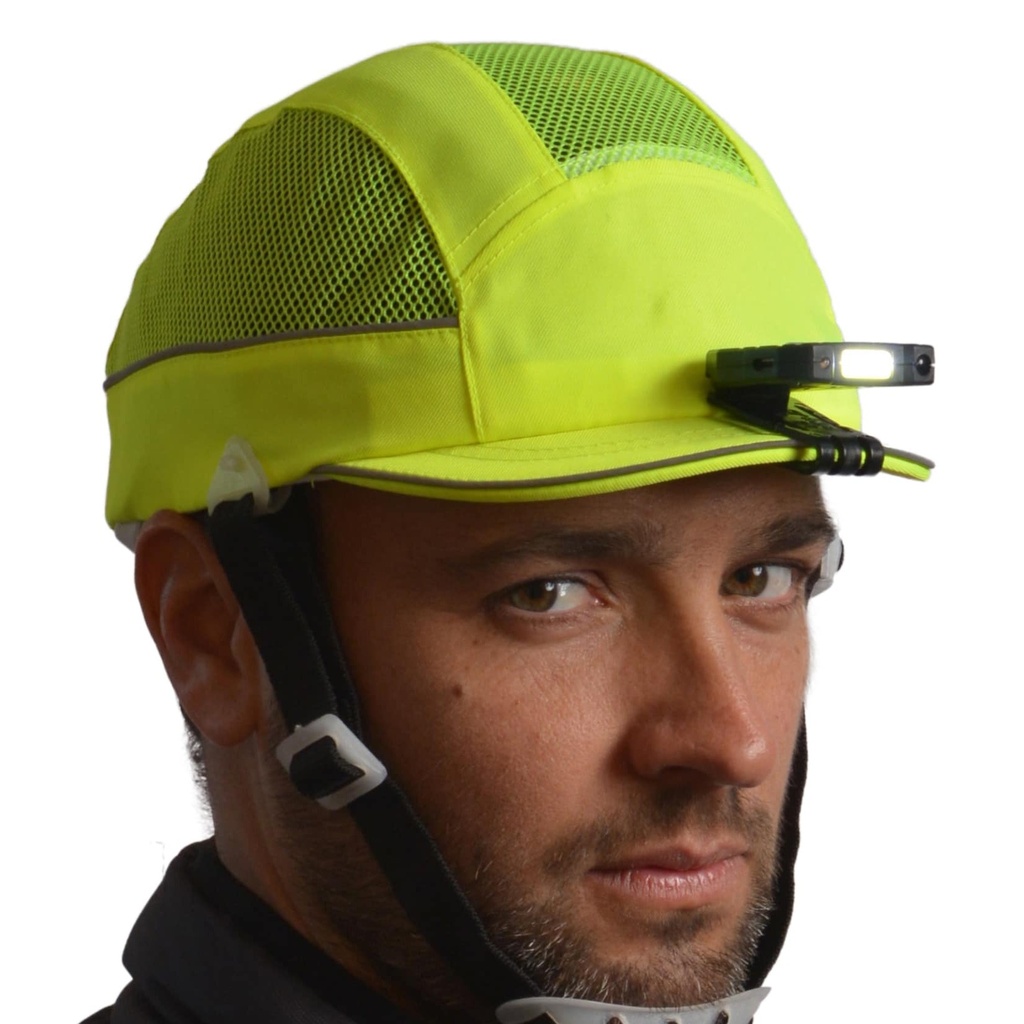 Lámpara frontal Surflex USBCLIPLED® para colgar en la visera de la gorra, 150 lúmenes, detector de movimiento