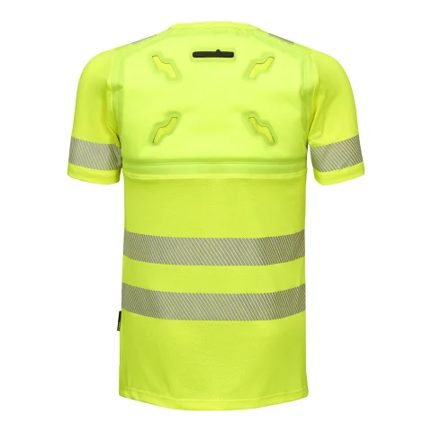 Camiseta A.V. refrigerante Inuteq BODYCOOL SMART-X HI-VIS de manga corta,  tecnología DRY