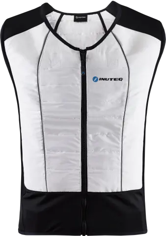 Chaleco refrigerante Inuteq BODYCOOL HYBRID (sólo chaleco), doble tecnología uso sólo chaleco H2O o con PAC de cambio de fase 