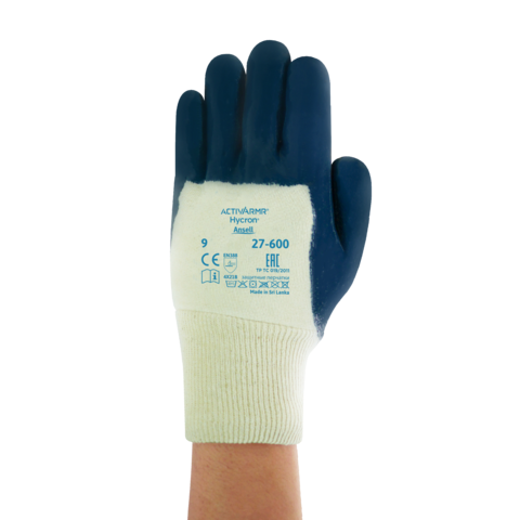 ​​Guante nitrilo pesado ANSELL Hycron 27-600