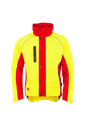 Chaqueta impermeable Sip Keiu (1SLR), impermeable y transpirable, capucha en cuello, ventilaciones,  diseñada para trabajos forestales, EN17353 (visibilidad mejorada)