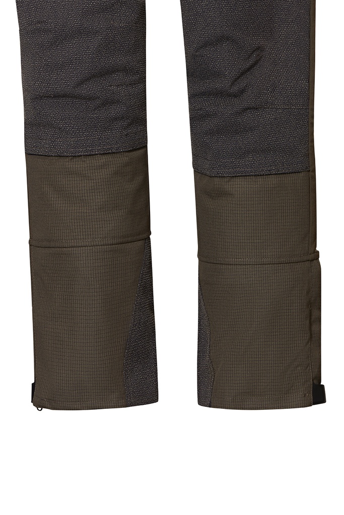 Pantalones Rovince Thornline de Cordura y Kevlar extra resistentes, repelentes de insectos (NEN-8333 y EN-17487), parte trasera elástica, cremalleras de ventilación, polaina integrada y múltiples bolsillos