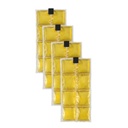 Inserts de refrigeració Inuteq PAC d'origen biològic, "gel" a temperatura constant de 21º C. Pack de 4