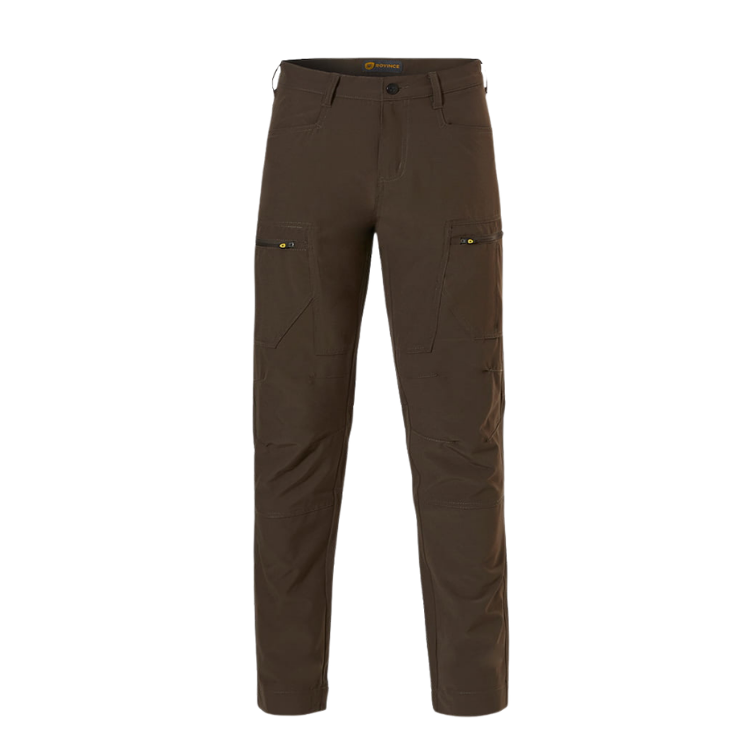 Pantalones repelentes de insectos ligeros y elásticos Rovince Savanna stretch Men, 93% poliéster, 7% elastano, 140 gr/m2, cremalleras YKK