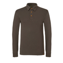 Polo Rovince Ergoline manga larga Bamboo diseño para hombre, transpirable y antibacteriano, revestimiento anti-insectos, UPF50+, NEN-8333, EN-17487