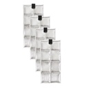 Inserts de refrigeració Inuteq PAC d'origen biològic, gel a temperatura constant de 24º C. Pack de 4
