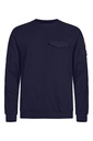 Sudadera ignífuga inherente Tranemo 598589, arco eléctrico EBT: 11,0 cal/cm² , 50% algodón , bolsillo con solapa en pecho, bolsillo para lápices en manga izquierda.