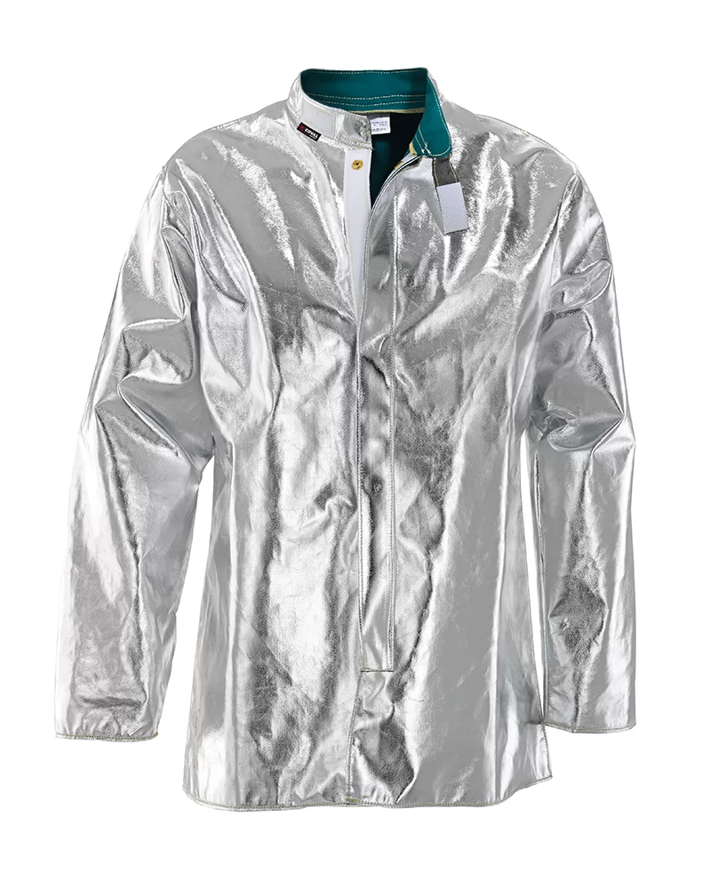 Chaqueta Aluminizada Coval AluSoft V3TCKAF – Protección Térmica Avanzada EN ISO 11612:2015 A1+A2 B1 C3 D3 E3 F1
