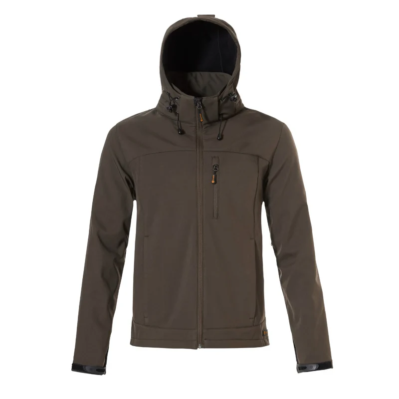 Chaqueta Softshell Rovince Ergoline para hombre, repelente de insectos (NEN-8333 y EN-17487), dos bolsillos laterales, un bolsillo en el pecho y un bolsillo interior con cremallera