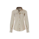 Camisa Rovince Desert diseño para mujer con tratamiento repelente de insectos permanente, hasta 100 lavados, NEN-8333 EN17487, UPF40+, 65% Polyester - 35% Cotton.