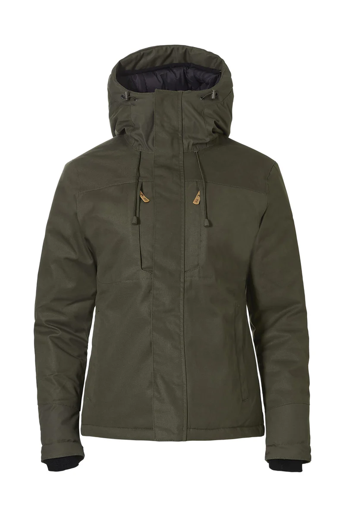 Parka Rovince Ergoline per a dona, repel·lent d'insectes (NEN-8333 i EN-17487), membrana Sympatex paravent i impermeable, lleugera i amb diverses butxaques funcionals