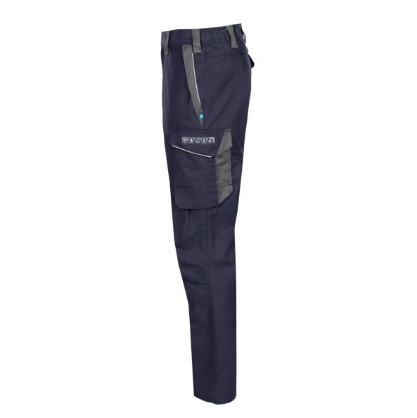 Sioen Astron multi-standard trousers, sustainable design and materials, with arc flash protection (APC1), chemical repellent, certified for 100 industrial washes.