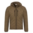 Chaqueta acolchada Rovince Ergoline para hombre con dos bolsillos laterales y dos bolsillos en el pecho con cremallera, capucha desmontable, tratamiento repelente de garrapatas y mosquitos
