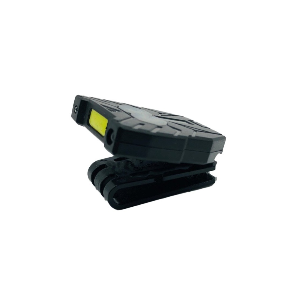 Llum USB frontal Surflex USBCLIPLED® per a penjar en la visera de la gorra, 150 lúmens, detector de moviment
