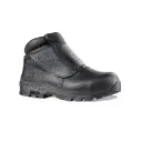 Bota para Soldadura RockFall Spark S3 protección extrema – Cuero Ignífugo y Suela HRO (Hasta 300 °C). Certificación para soldadura y riesgos térmicos EN ISO 20349-2:2017