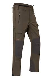 Pantalones Rovince Thornline de Cordura y Kevlar extra resistentes, repelentes de insectos (NEN-8333 y EN-17487), parte trasera elástica, cremalleras de ventilación, polaina integrada y múltiples bolsillos