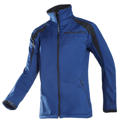 Softshell bicolor Sioen Piemonte amb paravents en part davantera.