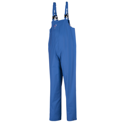 Peto impermeable transpirable Sioen Killybeg, poliuretà Flexothane certificat contacte alimentari directe, impermeable a patògens de la sang, rentable a 95 °C.