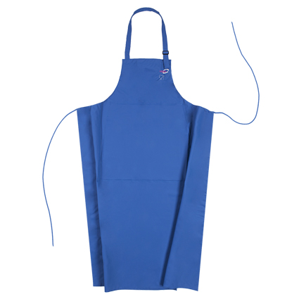 Delantal Sioen Nantou de de poliuretano Flexothane Kleen, con refuerzo, muy ligero, certificado alimentario, lavable a 95º C.