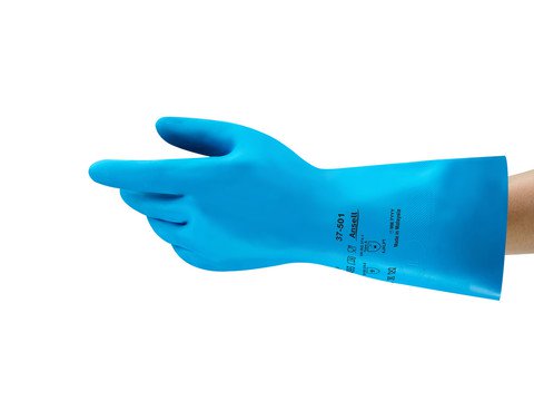 Guant nitril flocat ANSELL Alphatec 37-501 (ex Versatouch)