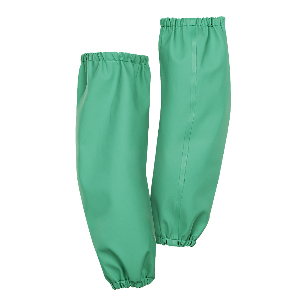 Manguitos Sioen Jarrow protección química, retardantes de la llama y antiestáticos, 50 cm, color verde
