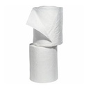 Paquete de 2 rollos de absorbente hidrófugo New Pig essentials, color blanco, 38 cm x 46 metros, 314 g/m2, 209 litros de absorción por paquete