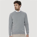 Dessuadora Hakro Performance 475 amb coll rodó, punt Microlinar de llarga durabilitat, apta per a rentat industrial.