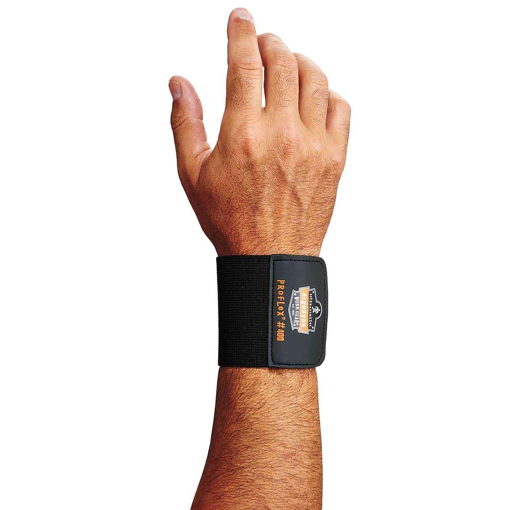 Muñequera Ergodyne Proflex 400 ambidiestra, talla universal, color negro