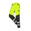 Pantalón para motosierra Sip Perthus Flash 3 (1RQ3) EN ISO 11393 clase 3 y alta visibilidad EN20471 clase 2