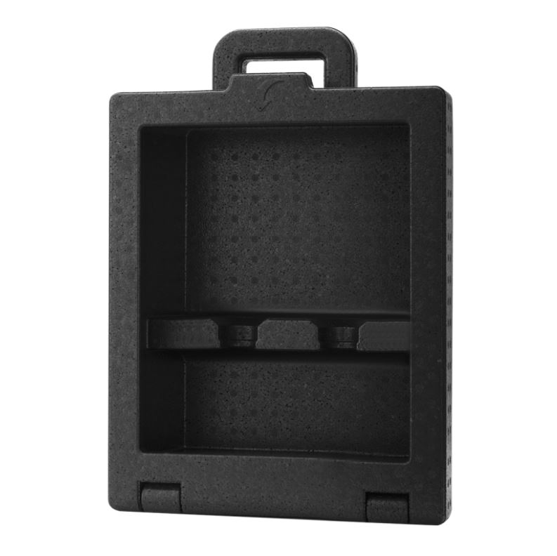 Estació rentaülls Plum iBox estanca a pols per a 2 ampolles de 500 ml. simples o DUO (es venen per separat).