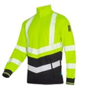Sudadera multinorma Sioen Corran alta visibilidad, arco eléctrico, antiestática, ignífuga, antibacteriana