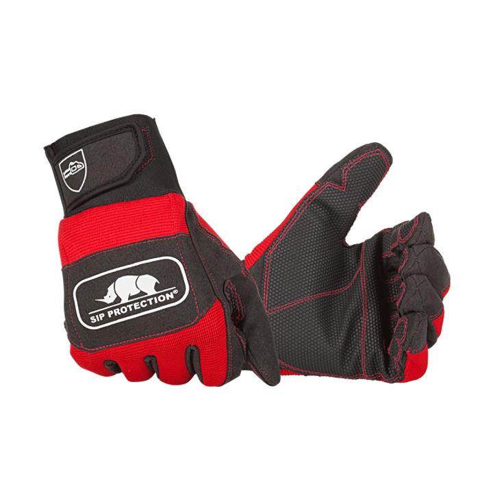 Guants per a motoserra Sip 2XD3 EN381-7 classe 1, protecció en totes dues mans, palmell antilliscant