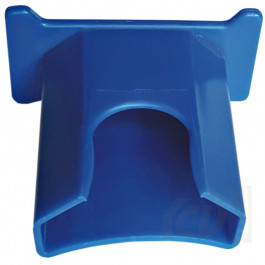 [956431] Soporte simple para botella lavaojos Plum de 200 y 500 ml. color azul